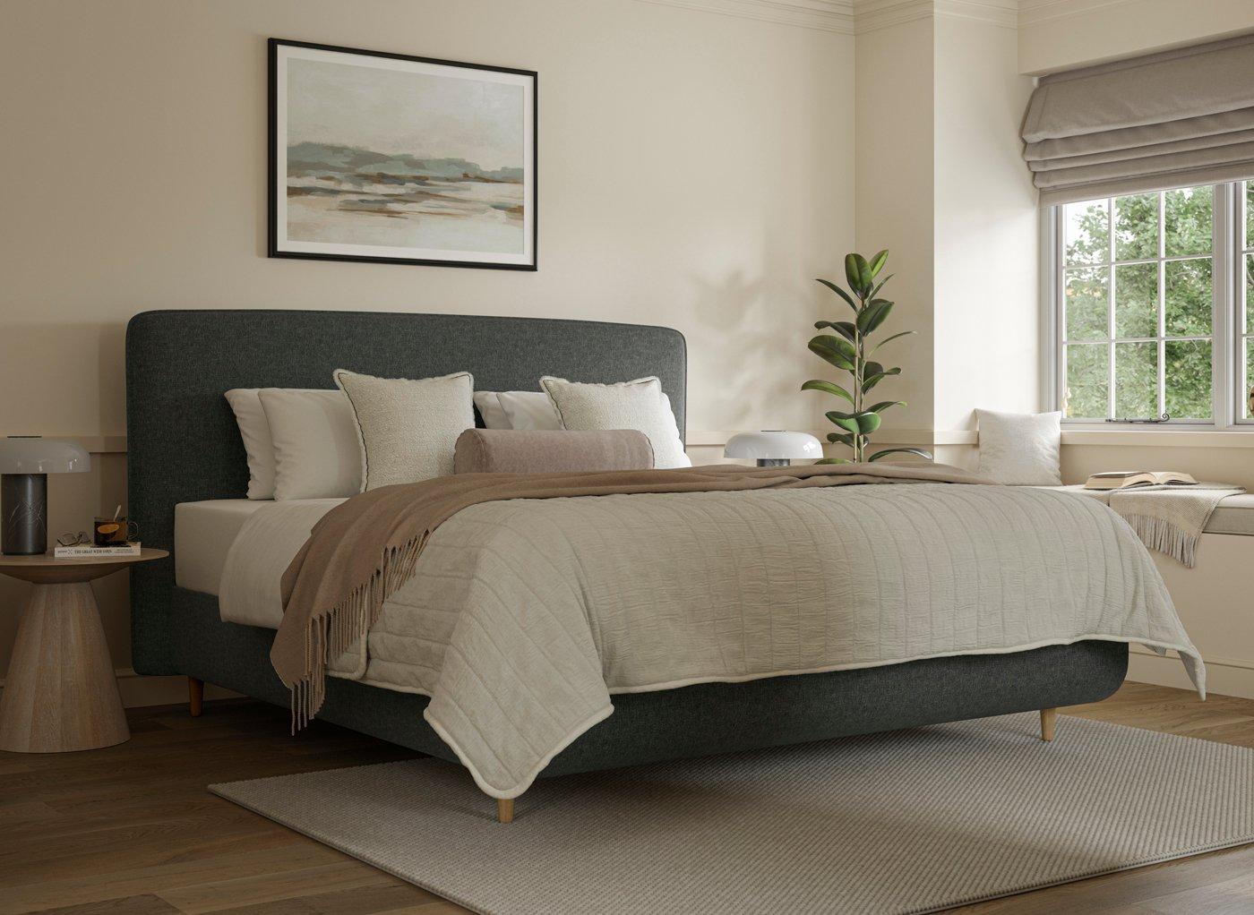 TEMPUR Arcâ¢ Sensory Upholstered Bed Frame