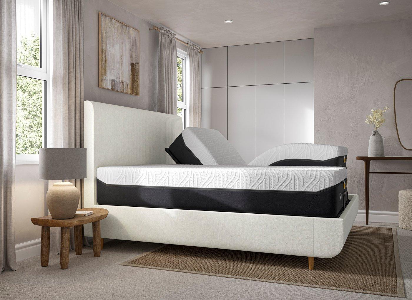 TEMPUR Ergo⢠Smart Base with Wave Headboard 4 TEMPUR Ergo⢠Smart Base with Wave Headboard