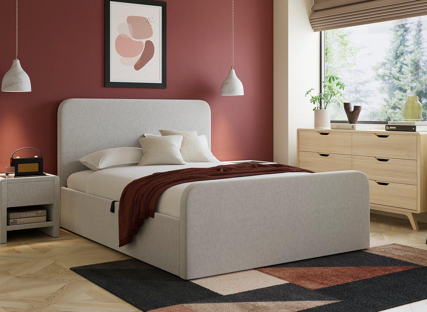Margot Ottoman BouclÃ© Bed Frame