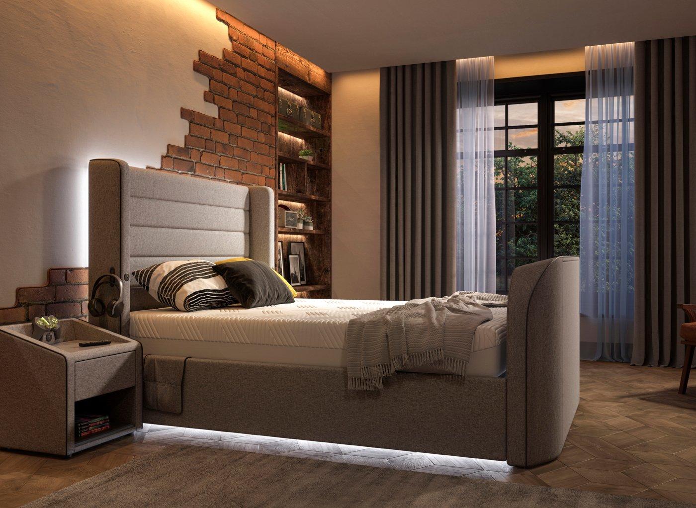 Drift Gaming Sleepmotion Adjustable LG TV Bed Frame
