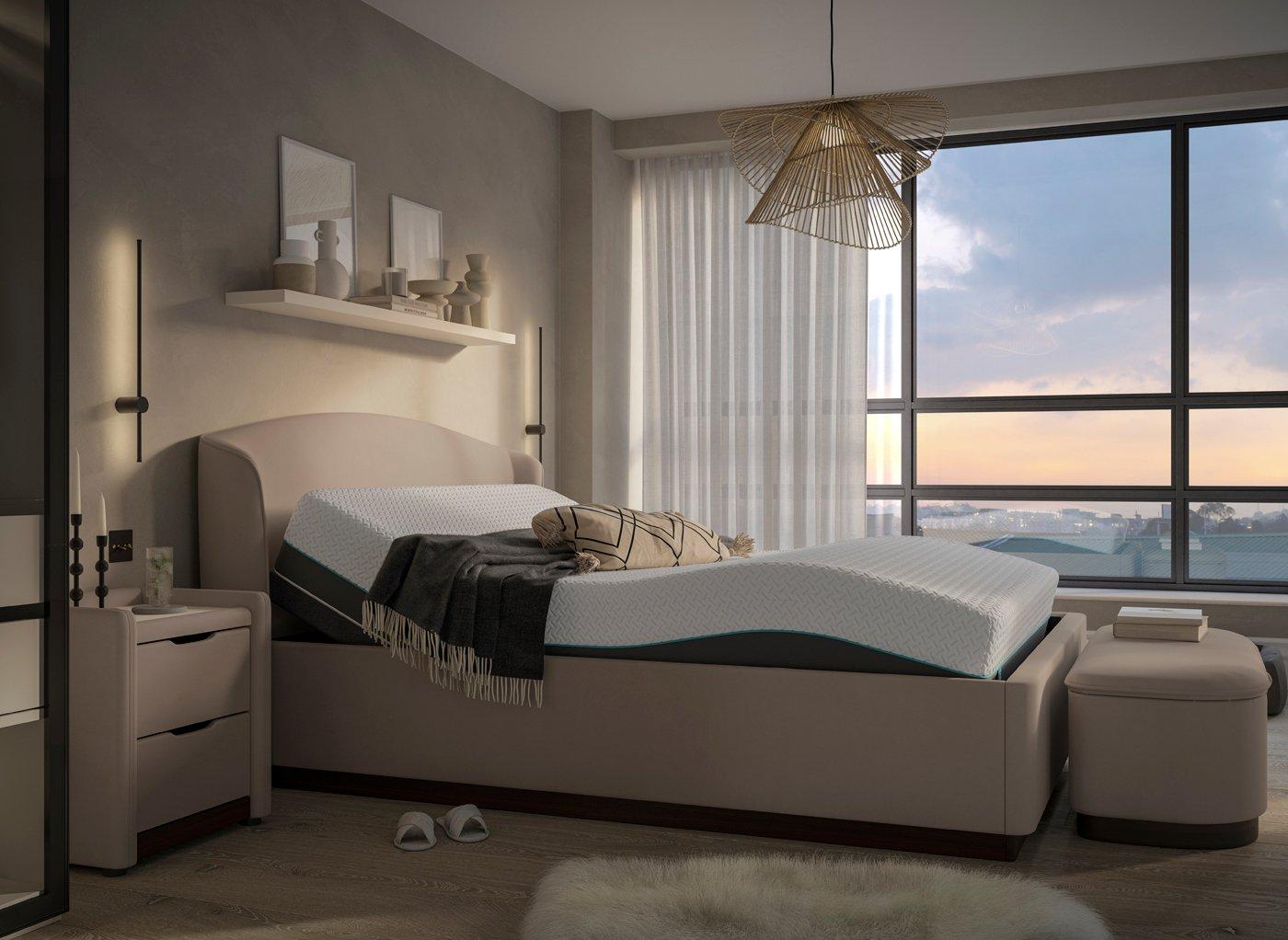 Chloe Sleepmotion Adjustable Upholstered Bed Frame